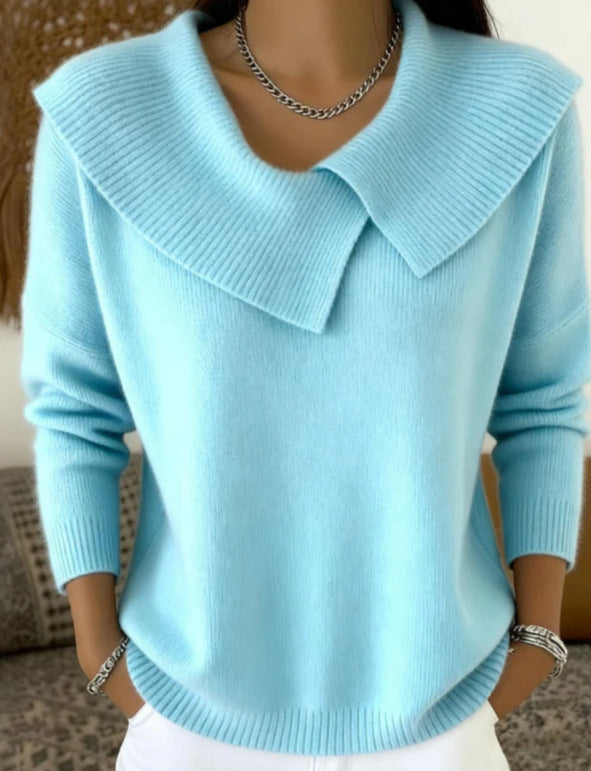 Comfortable knitted sweater