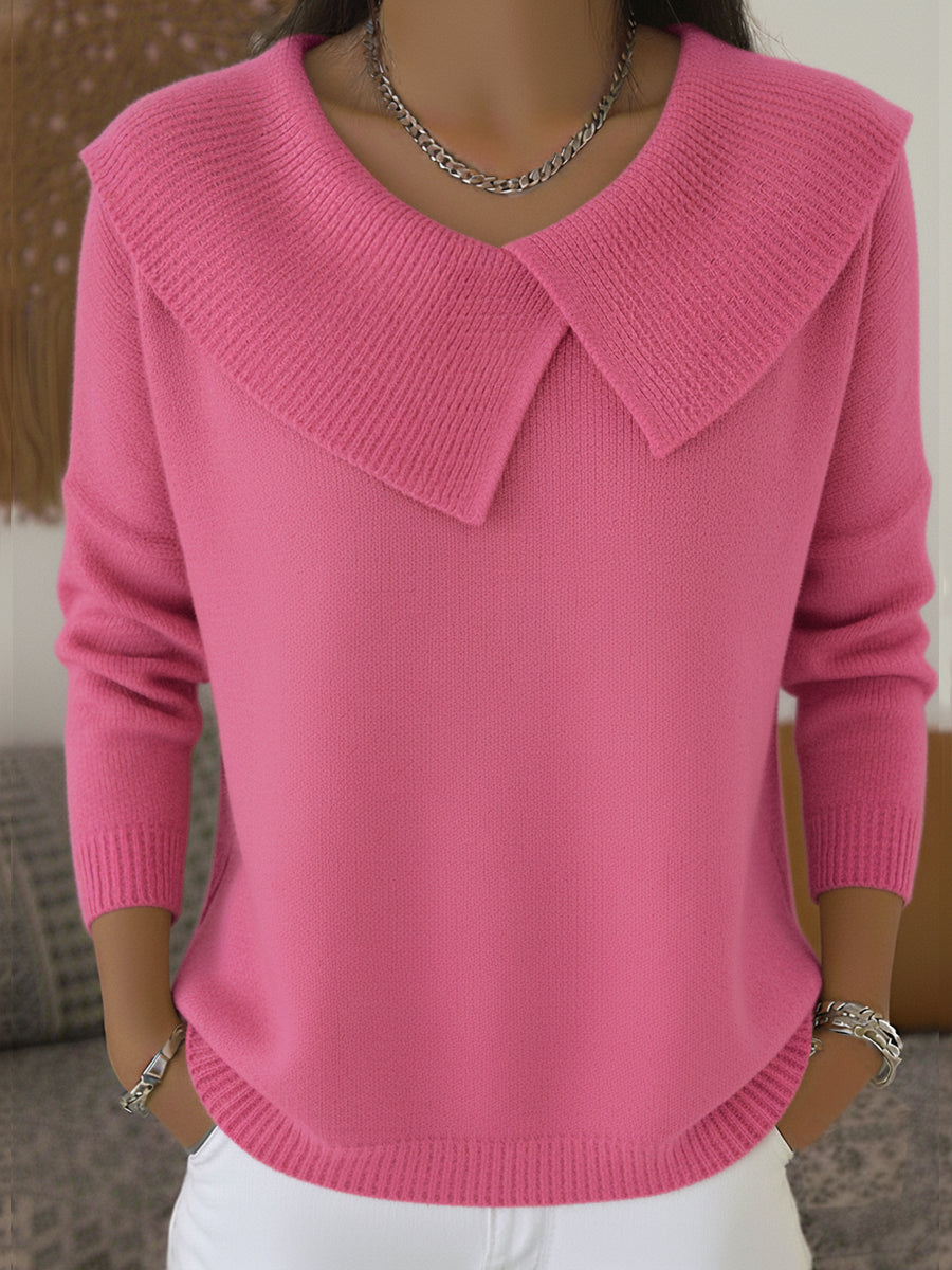 Comfortable knitted sweater